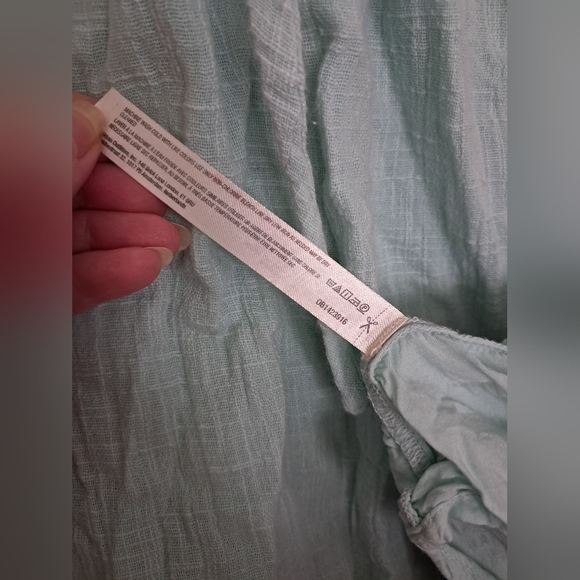 Free People Summer Struttin' Mini in Aqua Teal Size L - Picture 6 of 13